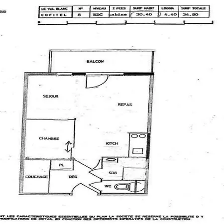 Appartement Val Blanc 2 4 Arèches